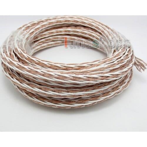 LN004004 For 1M 8TC 99.9997% OCC Hifi DIY Cable 2 color for choosing