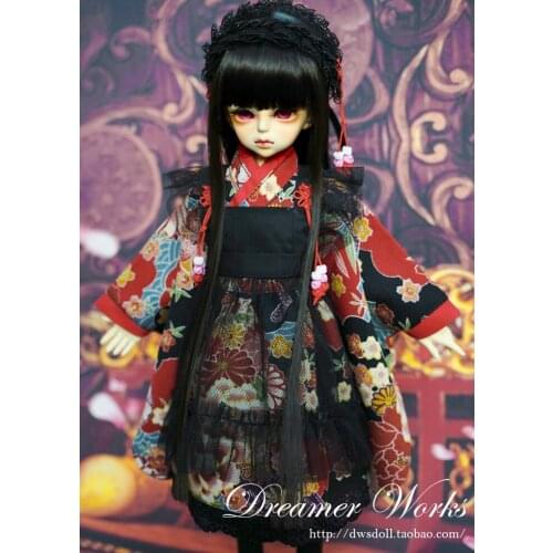 1/4 scale BJD Japanese Yukata kimono suit for BJD/SD clothing doll accessories,Not included doll,shoes,wig,and other 18D1249