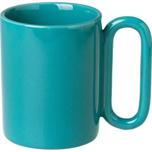 Brief Elliptical Handle Ceramics Mugs coffee mug Milk Tea office Cups Drinkware the Best birthday Gift for Friends