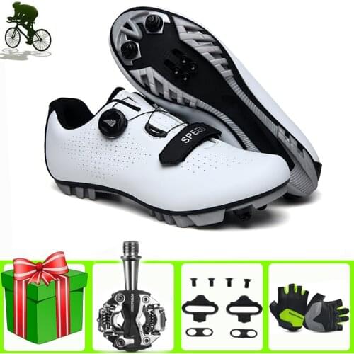 Sapatilha Ciclismo MTB Cycling Shoes Men Sneakers Women Self-locking Breathable Mountain Bicycle Sneakers Racing Bike Bicicleta