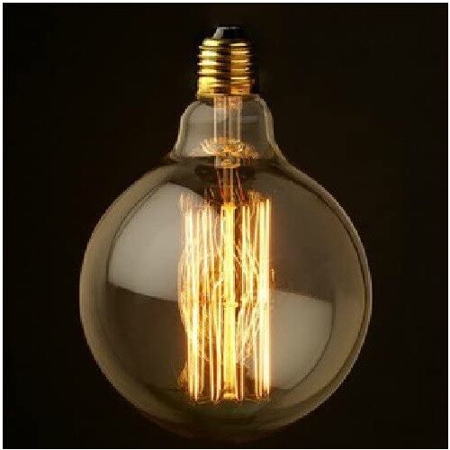 E27 Edison 40W Retro Vintage Industry Style Incandescent Bulb Light mega Globe Ball lamp [Energy Class E]