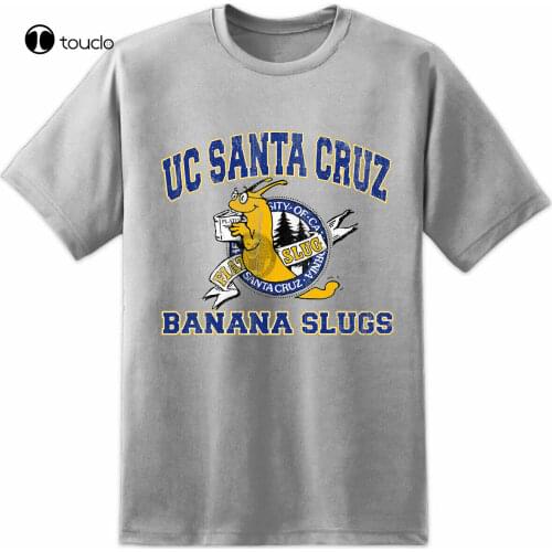 Mens Vincent Vega Pulp Fiction Uc Santa Banana Slugs T Shirt Movie Retro Tee Shirt