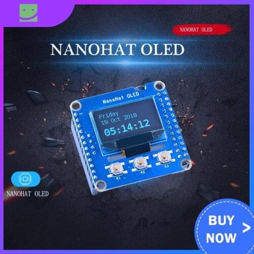 NanoHat OLED, Python programming driver open source support NanoPi NEO, NEO2, Air, etc