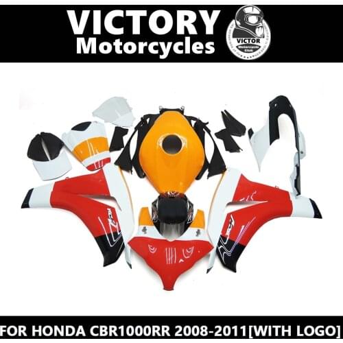 FOR Honda CBR1000RR 2008 -2011 motorcycle fairing advanced custom paint can provide picture customization 2008 2011Resin