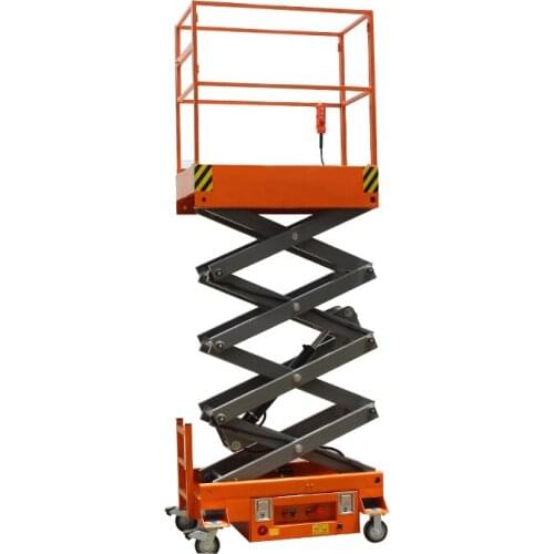 Home Use Man Manually Mini Semi Electric Scissor Lift
