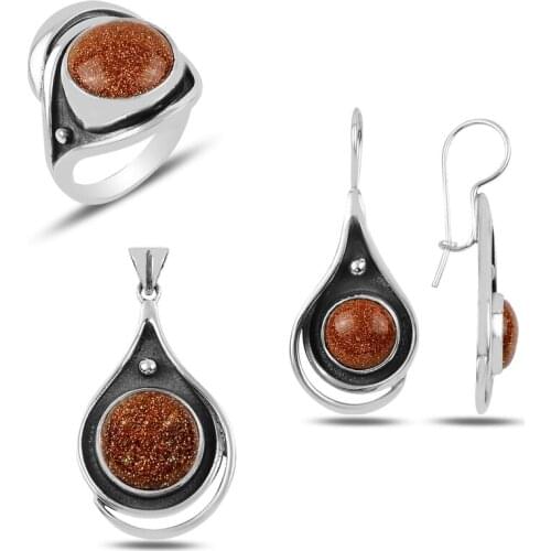 Silverlina Silver Star Cubic Zirconia Hand Job Set