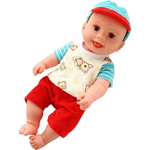 40cm Full Body Silicone Vinyl Reborn Baby Doll 16inch Newborn Girls Babies Doll Bath Toy Child Birthday Gift Present Child Play