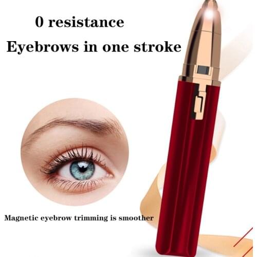 Taoye Teemo electric eyebrow trimmer, lipstick style fill light design, eyebrow trimmer, womens eyebrow trimming beauty eyebrow