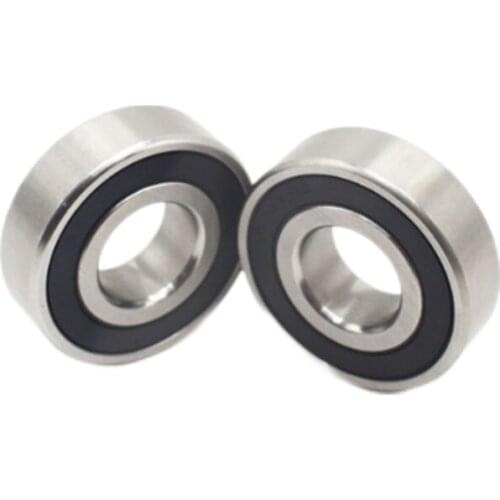10PC Chrome Steel 696 2RS 6x15x5mm Mini Ball Bearing