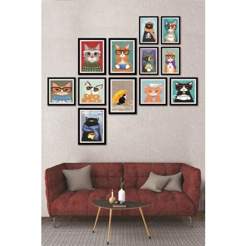 12 piece Frame Looking Mdf Table Decorative Gift Wall Table