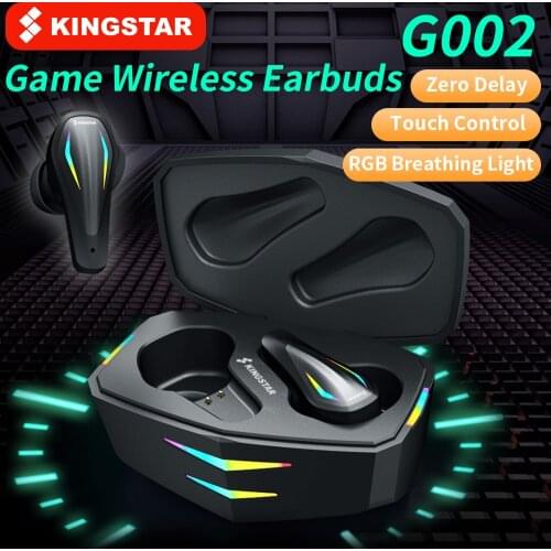 KINGSTAR Wireless Bluetooth Headphones 5.0 Earphones Noise Calcelling Stereo Bass Gaming Headset Sports Earbuds With Mic For IOS