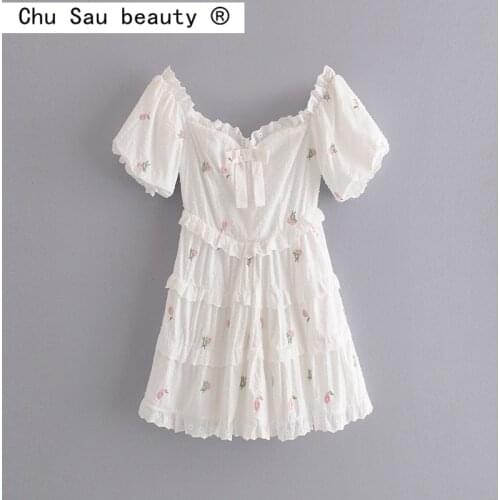 Chu Sau beauty Off-the-shoulder Summer Dresses