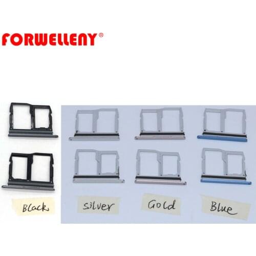 For LG G6 Micro Sim Card Holder Slot Tray Replacement Adapters US997 VS988 black silver gold blue rose red