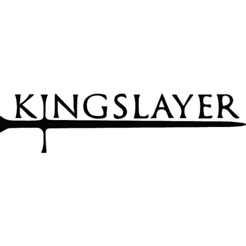 Got Kingslayer Car Stickers Window Decal Pattern Art Car Body Waterproof Truck Rear windshield T125