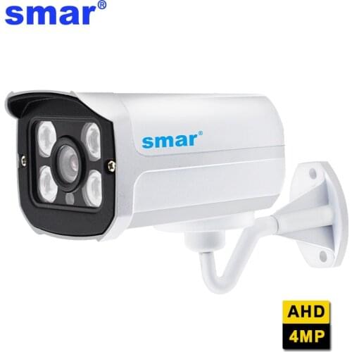 Smar Super HD 4MP AHD Camera Outdoor Waterproof Security CCTV Video Surveillance Camera Bullet Camera 4*Array Infrared IR-CUT