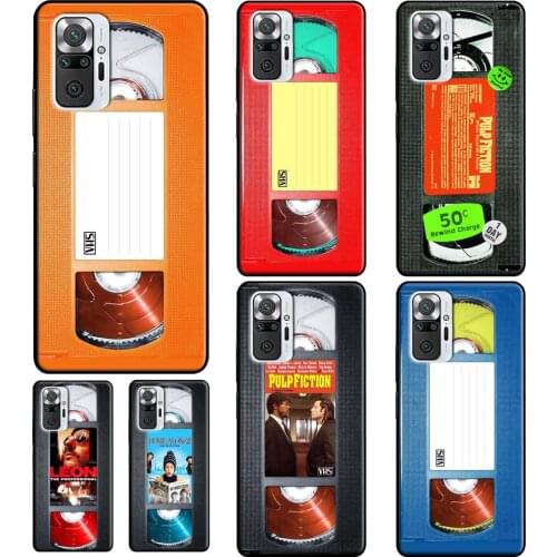 VHS tape cassette Home Alone Case For Xiaomi Redmi Note 8 Pro 10 9 8T 9S Phone Case For Redmi 9 9A 9C 9T 8A 7A 6A K40
