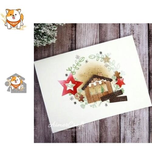 House Series Metal Cutting Dies Scrapbooking Stencil DIY Decorative Craft Embossing Die Cuts Card Making New Dies For 2019