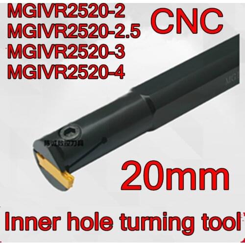 MGIVR2520-2 MGIVR2520-2.5 MGIVR2520-3 MGIVR2520-4 CNC Inner hole turning tool Free shipping