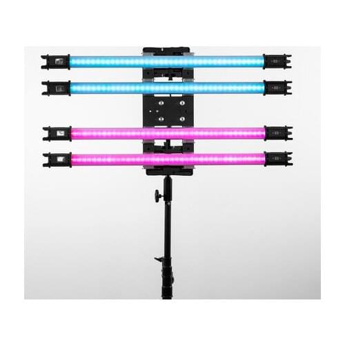360 degree Mounting Bracket 1208B/1212B for NANLITE NanGuang RGB LED Tube Light Photography Handheld light Stick