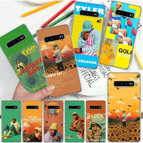 Tyler The Creator Flower Boy Band Music Soft Cover Phone Case For Samsung Galaxy S10 S21 S20 FE S9 S8 S7 Note 10 9 8 Plus Ultra