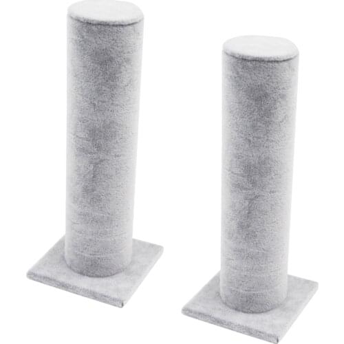 Pack of 2 Vertical T-Bar Bracelet Show Rack Jewelry Display Stand for Home Organization Hair Band Storage