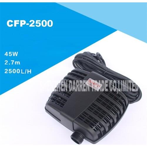 CFP-2500 Pond Filter Pump Submersible Pump 45W 220V Garden/Pond Electric Pond water pump 2500L/H