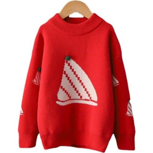 2021 Ins New Fashion Knitwear Sweaters Girls Fashion Pullovers Children Sweaters Autumn Winter Clothing