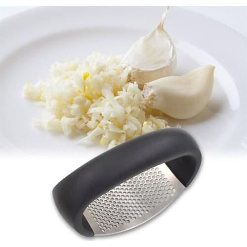 New Stainless Garlic Press Household Manual Garlic Press Device Kitchen Press Squeezer Ginger Garlic Tools Kitchen Accessories