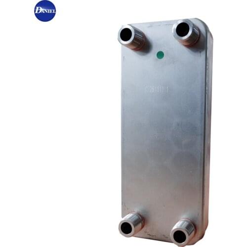 Plate evaporator and condenser/systems pc200-6 hydraulic oil cooler water heat exchanger