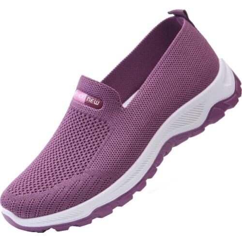 Women Sneakers Shoes Women Non Slip Platform Flats Fashion Mesh Socks for Women Wide Loafers Walking Shoes