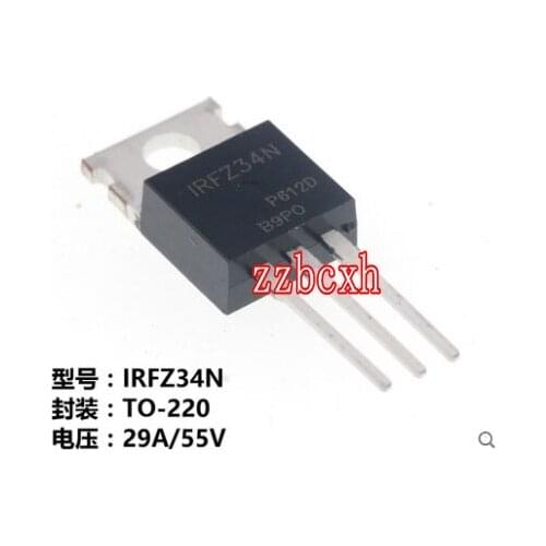 10PCS/LOT New original IRFZ34NPBF IRFZ34N IRFZ34 TO-220 In Stock