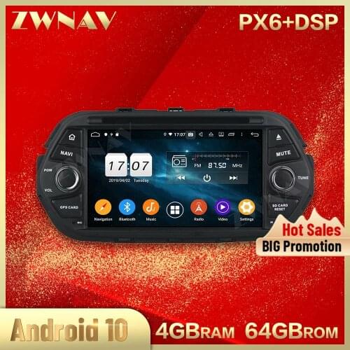 2 din PX6 Android 10.0 screen Car Multimedia player For FIAT EGEA 2016 Video audio radio stereo GPS navi head unit auto stereo