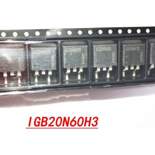 5PCS/LOT IGB20N60H3 to263 G20H603 TO-263 New original In Stock
