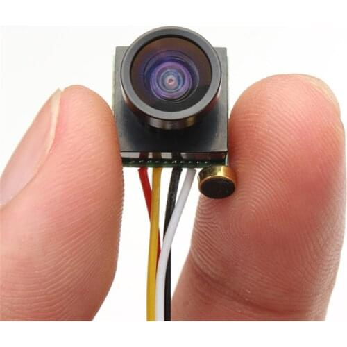 600TVL 1.8mm 1/4 CMOS 120 Degree Wide Angle Lens FPV Camera PAL/NTSC 3.7-5V