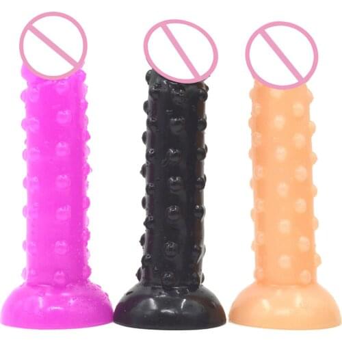 FAAK Small Dildo Female Masturbation Anal Plug G-spot Vaginal Anus Oral Clitoral Stimulation Couple Sex Games Flirt Anal Dilator