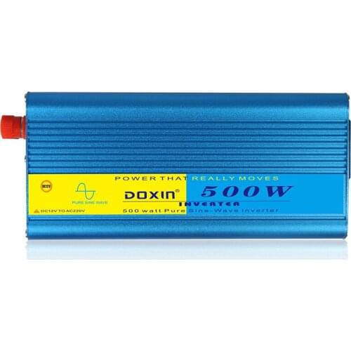 500W Car Inverters DC 12 V - AC 220V Pure Sine Wave DC 50Hz Car Power Inverter Charger Converter Adapter Car Inverter