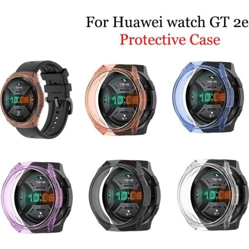 For Huawei Watch GT2e case GT 2e TPU Case Protector GT2 e Strap Band Bracelet protective shell case Smart Accessories