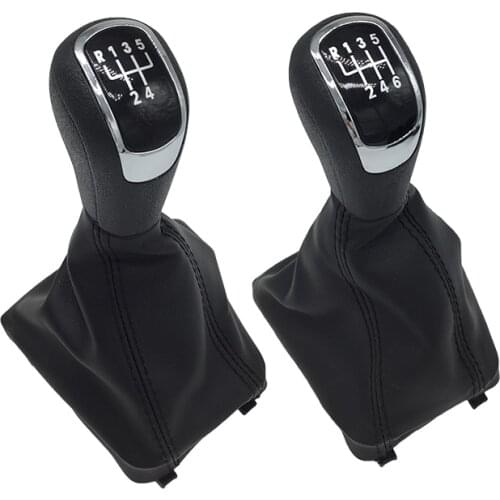 Car Gear Shift Knob Lever Handball Gaiter Boot Cover Case Collar For Skoda Octavia II (09-12) / Superb II (08-12) / Yeti (09-12)