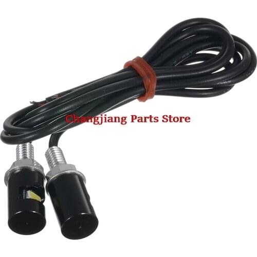 Hot sale 2Pcs Motorcycle LED License Plate Light Bulb Motocross SMD LED 12V Front Lamp DRL Running Light Turn Signal