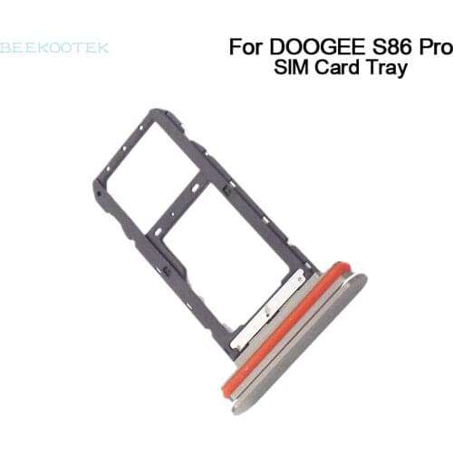 New Original DOOGEE S86 SIM Card Tray Slot SIM Card Tray Holder Repair Replacement Parts For doogee S86 pro 6.1Inch Smartphone