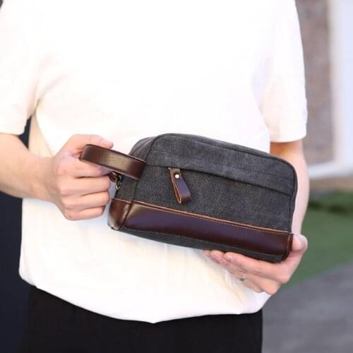 Mens Toiletry Bag Dopp Kit Travel Bathroom Waterproof Shaving Shower Cosmetic Necessary Make Up Organizer