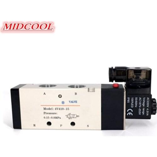 5/2 Way 5/3 Way 4V400 Series 4V410-15 4V420-15 Pneumatic Solenoid Valve