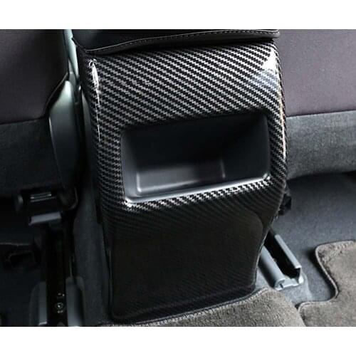 Carbon Fiber Style Car Rear Air Vent Cover Anti-kick Panel Trim Styling For Toyota Corolla E210 2019 2020 Car Decal