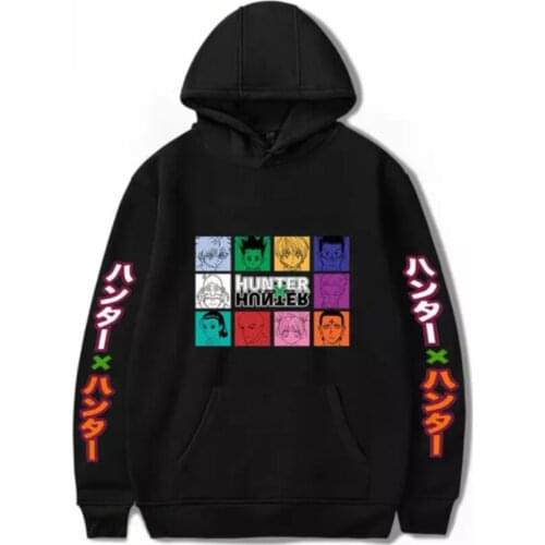 Anime Hoodie Hunter x Hunter Sweatshirts Men/women Harajuku Hisoka Hoodies Boy/girl Casual Hoody Autumn Winter Outwear Oversized