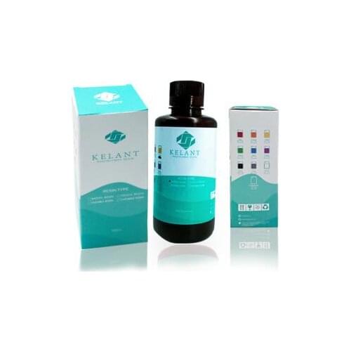 Kelant 405nm UV Resin For S400 D100 Photon 3D Printer Printing Material LCD casting model toughness 500ml Liquid Bottle Gadget