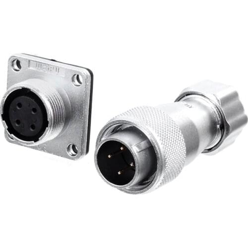 WEIPU WS16 TP+Z Metal Waterproof Power Connector Industrial Auto Car Motorcycle Lighting Electrical Connector 2 3 4 5 7 9 10 Pin