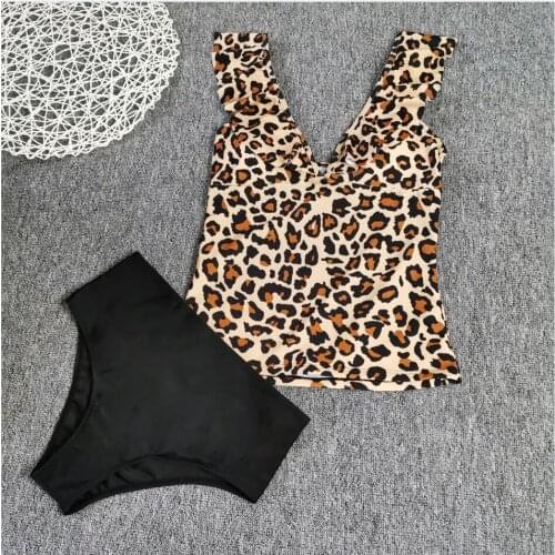 WTcandy Leopard Swimwear