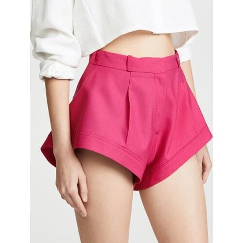 Women High Waist Shorts Wide Leg Beach Casual Sexy Hot Shorts
