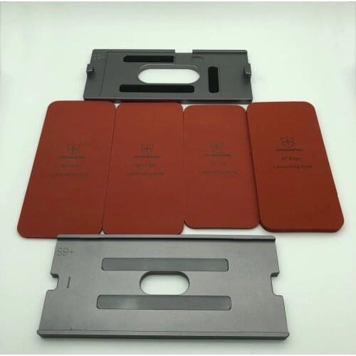 1pcs OCA master laminating OCA LCD red rubber for samsung edge oca lcd display screen repair universal laminating rubber mat