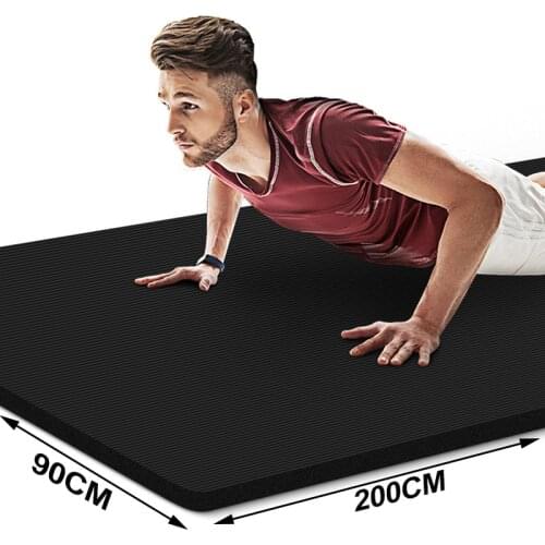 200X130X1.5CM Double Large Size Yoga Mats NBR Thick Non-slip Exercise Fitness Mat Home Gym Exercise Pilates Gymnastics Exercise